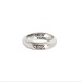 Vegetarian ring for women and men cold wind hollow letter ring Europe and the United States all plated 18K gold couple ring