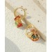 Satisfactory New Chinese style Earrings Dripped with Oil, Koi Chinese Style Earrings, Small and High end, Versatile Chinese Style Earrings for Women