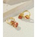 Satisfactory New Chinese style Earrings Dripped with Oil, Koi Chinese Style Earrings, Small and High end, Versatile Chinese Style Earrings for Women