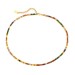 Dazzling contrast color zircon bracelet retro trendy design sense bracelet ins style fashion hand jewelry