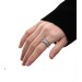 Brass-plated platinum-plated personality ins style everyday vintage base all-matching chain silver bead design Split ring