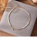 Pearl necklace twig splicing personality fashion light luxury high-grade sense of temperament collarbone chain necklace female