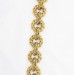 European and American style coarse gold ripple chain retro men's and women's necklaces spot exaggerated atmosphere