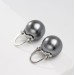 Classic pearl earrings advanced sense simple and delicate Qingdao earrings light luxury retro everything matching temperament earrings female