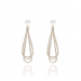 925 Silver Needle High end Long style Full Diamond Tassel Earrings for Women's Fashion, Light Luxury temperament, Multi layered Earrings and Earrings