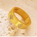 INS style Simple all-in-one ring plated 18k gold diamond ring gold vintage love ring jewelry